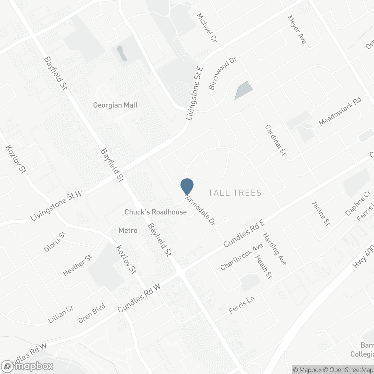 47 SPRINGDALE DRIVE, Barrie, Ontario L4M 5A8